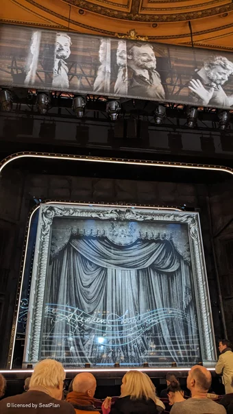 Gielgud Theatre Stalls J16 view from seat photo