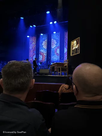 Theatre Royal Drury Lane Stalls D16 view from seat photo