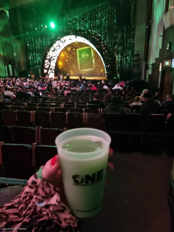 Eventim Apollo Stalls BB60 view from seat photo