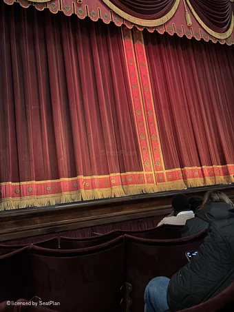 St Martin's Theatre Stalls D4 view from seat photo