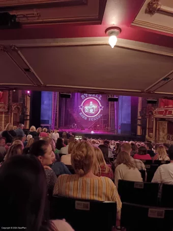 Bristol Hippodrome Stalls Z2 view from seat photo