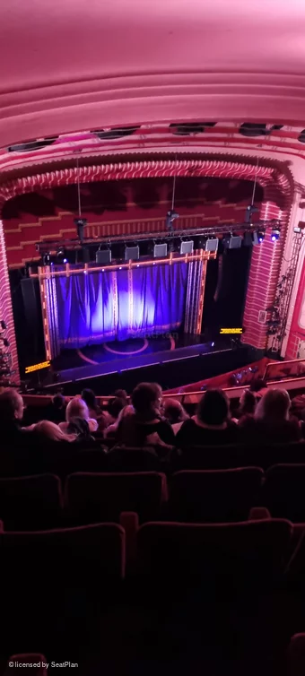 New Theatre Oxford Balcony J42 view from seat photo