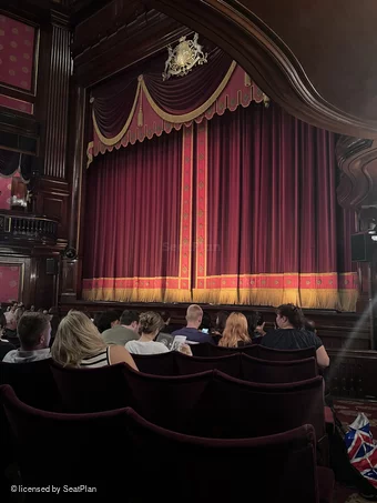 St Martin's Theatre Stalls G20 view from seat photo
