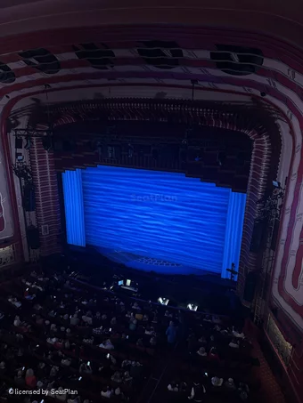 New Theatre Oxford Balcony A14 view from seat photo