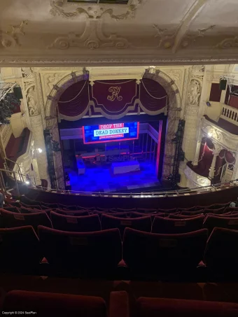 Richmond Theatre Upper Circle H18 view from seat photo