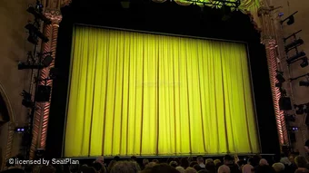 Golden Theatre Orchestra K116 view from seat photo