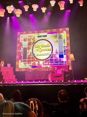 Ambassadors Theatre Stalls F5 view from seat photo