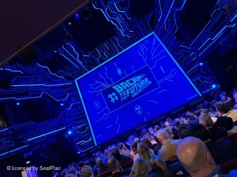 Adelphi Theatre Stalls M14 view from seat photo