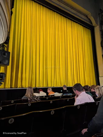 Fortune Theatre Stalls E3 view from seat photo