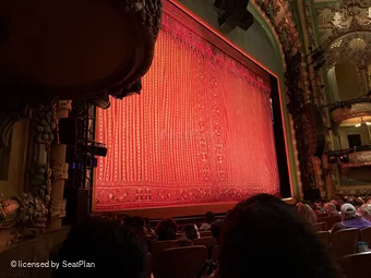 New Amsterdam Theatre Orchestra G21 view from seat photo