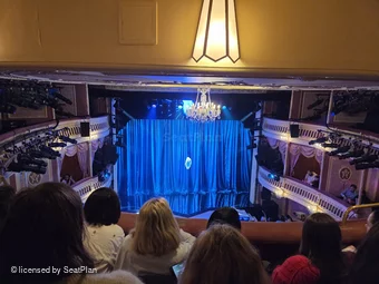 Criterion Theatre Upper Circle C18 view from seat photo