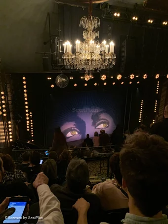 Lunt-Fontanne Theatre Rear Mezzanine F5 view from seat photo
