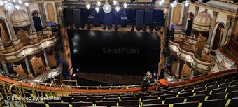 Victoria Palace Theatre Grand Circle J5 view from seat photo