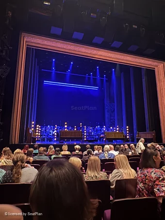 Prince Edward Theatre Stalls J28 view from seat photo