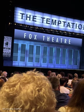 Prince Edward Theatre Stalls K33 view from seat photo