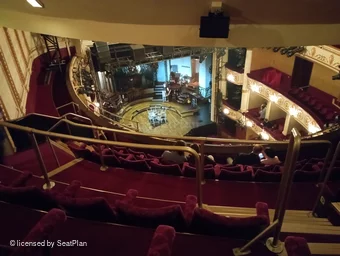 Lyric Theatre Balcony G23 view from seat photo
