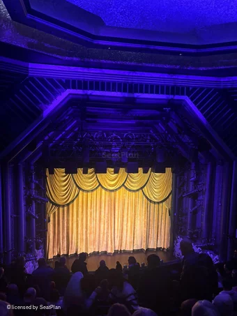 Trafalgar Theatre Dress Circle J14 view from seat photo