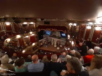 Apollo Theatre Grand Circle E5 view from seat photo