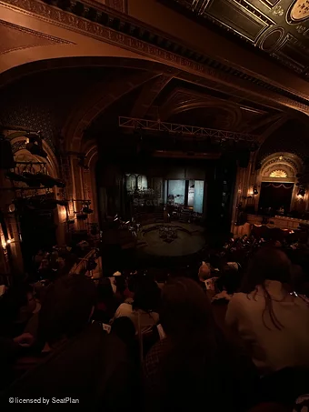 Walter Kerr Theatre Mezzanine F15 view from seat photo