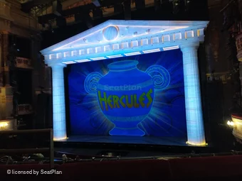 Theatre Royal Drury Lane Royal Circle B18 view from seat photo