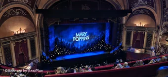 Liverpool Empire Circle J59 view from seat photo