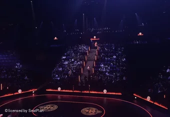 Troubadour Canary Wharf Theatre District 3 P59 view from seat photo