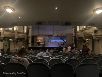 Wyndham's Theatre Stalls Q11 view from seat photo