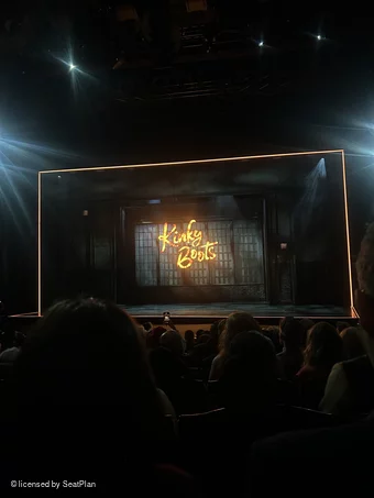 London Coliseum Stalls L14 view from seat photo