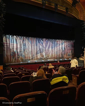 Todd Haimes Theatre Orchestra K7 view from seat photo