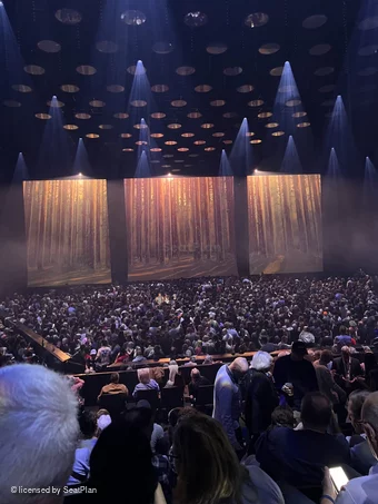 ABBA Arena Block H H8 view from seat photo