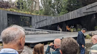 Regent's Park Open Air Theatre Lower Centre D15 view from seat photo