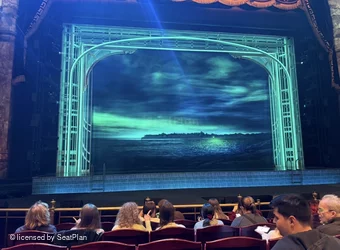 London Coliseum Stalls F26 view from seat photo