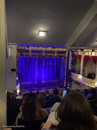 Vaudeville Theatre Dress Circle H1 view from seat photo