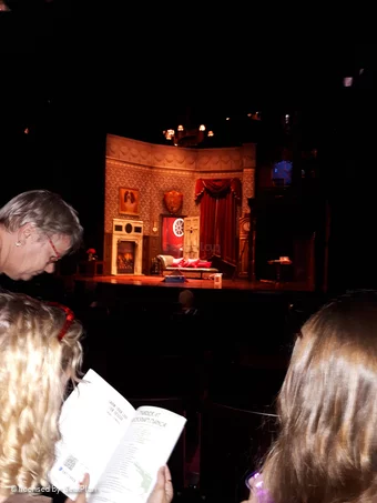 Duchess Theatre Stalls J1 view from seat photo