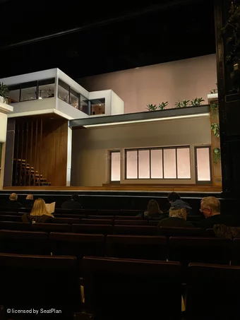 Hudson Theatre Orchestra H120 view from seat photo