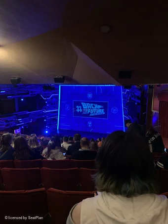 Adelphi Theatre Dress Circle M6 view from seat photo