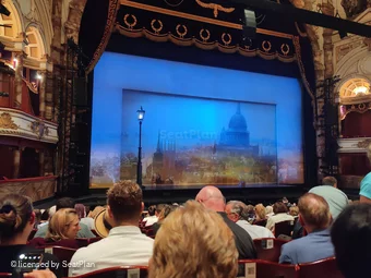 London Coliseum Stalls M30 view from seat photo