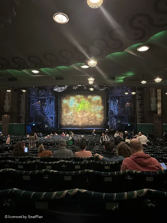 Apollo Victoria Theatre Stalls ZE17 view from seat photo