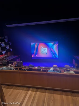 Royal Festival Hall Balcony C19 view from seat photo