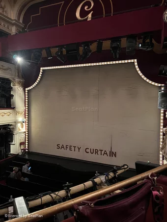 Garrick Theatre Dress Circle A4 view from seat photo