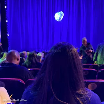 St James Theatre Orchestra J109 view from seat photo