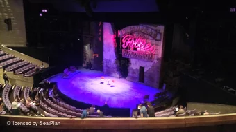 National Theatre - Olivier Circle D15 view from seat photo