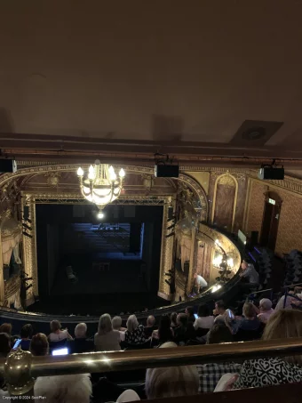 Theatre Royal Haymarket Gallery A7 view from seat photo