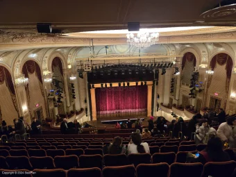 Majestic Theatre Rear Mezzanine K111 view from seat photo