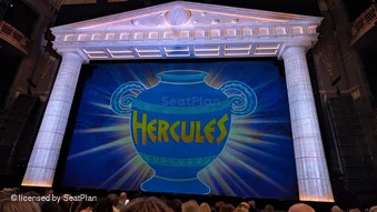 Theatre Royal Drury Lane Stalls H23 view from seat photo