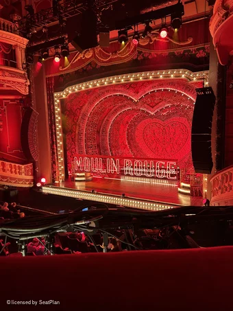 Sunderland Empire Dress Circle A12 view from seat photo