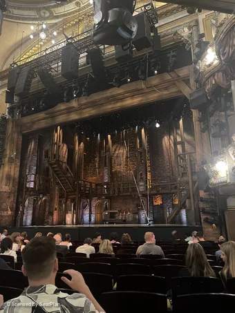 Victoria Palace Theatre Stalls M11 view from seat photo