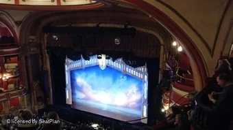 Bristol Hippodrome Upper Circle F2 view from seat photo
