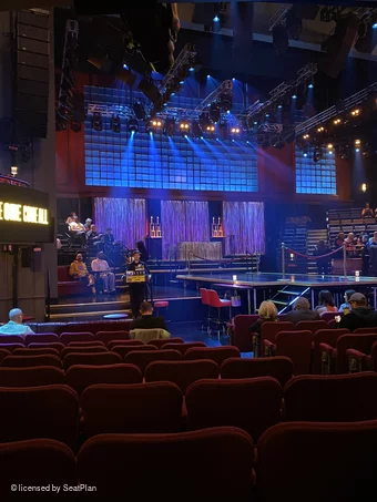 Broadhurst Theatre Orchestra M7 view from seat photo