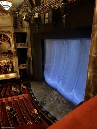 Theatre Royal Drury Lane Grand Circle Box L1 view from seat photo